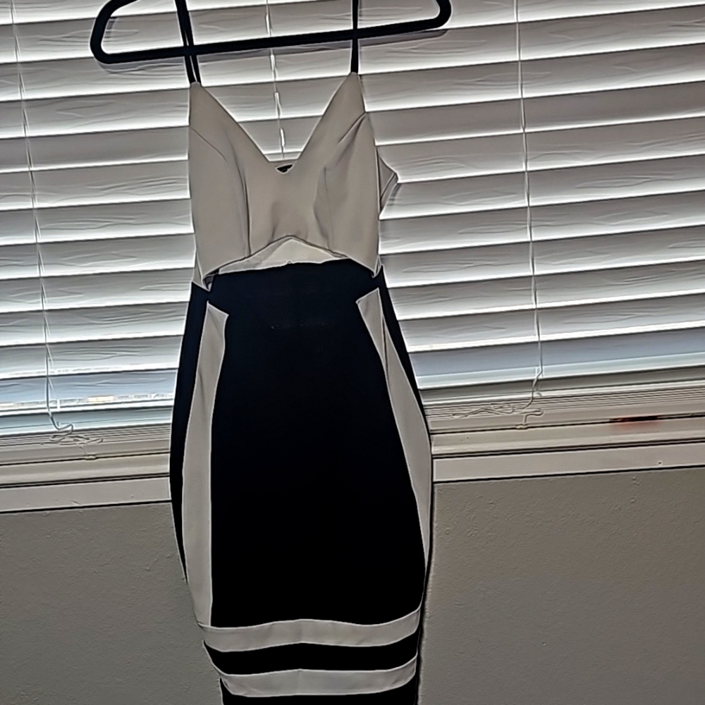 Color block club dress
